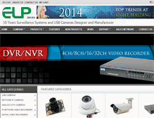 Tablet Screenshot of elpcctv.com